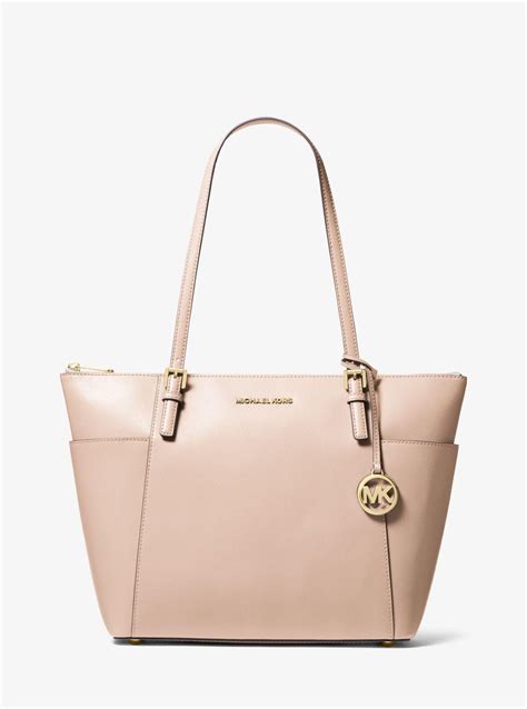 michael kors jet set small saffiano tote|Michael Kors sullivan tote large.